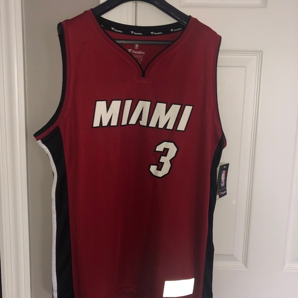 Fanatics Other - NWT Dwayne Wade Miami Heat Fast Break Jersey